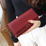 2023 Brand Luxury Women Wallet Long Purse Clutch Large Capacity Female Wallets Lady Phone bag Card Holder Carteras Mujer - Image 4