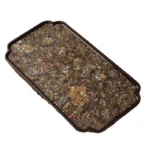 Large Lacquer Electric Wood and Pearl of Pearl Rectangular Tray Household Dry Brewing Tea Tray Enamel Light Luxury Tea Table - Image 5
