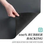 Super Antiskid Large Kitchen Absorbent Draining Mat Super Absorbent Draining Coffee Dish Drying Mat Quick Dry Bathroom Drain Pad - Image 5
