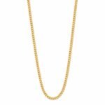 Classic Gold Cuban Link Chain Necklace for Men & Women , Gold Tone Curb Chain , Minimalist Fashion Jewelry - Image 2