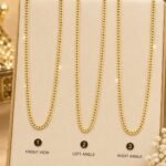 Classic Gold Cuban Link Chain Necklace for Men & Women , Gold Tone Curb Chain , Minimalist Fashion Jewelry